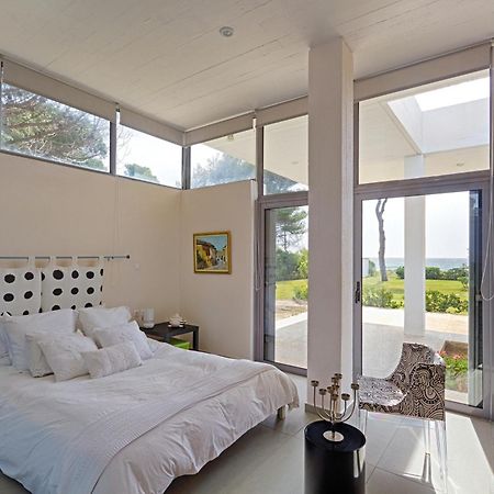 Beachfront Villa Hoopoe Schinias, Marathon Exterior foto